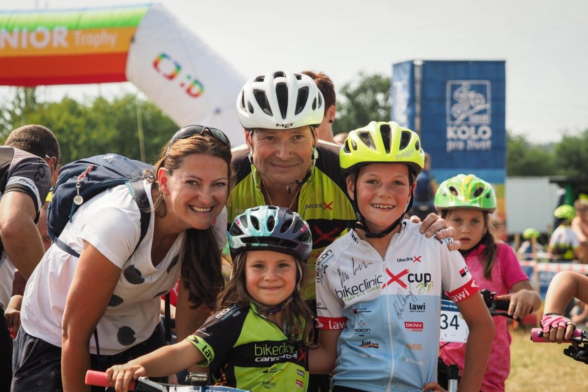 Slaměný slalom a dětský Tourmalet